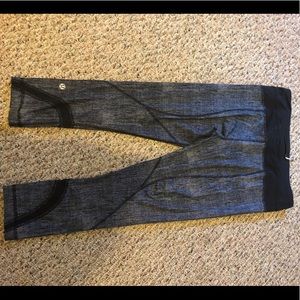 Lululemon Run Inspire 2 crop Legging in Luon